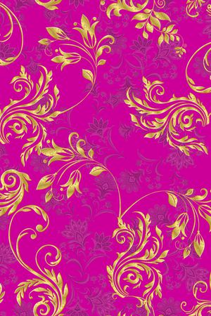 古典花纹印花华亿平台图片