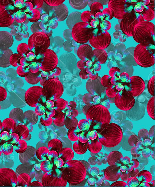 炫彩印花华亿平台图片