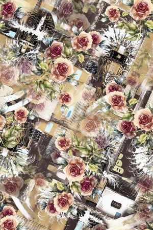 数码华亿平台印花华亿平台图片