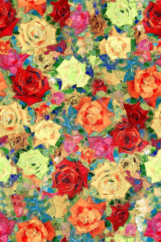 植物印花华亿平台图片