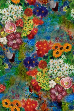 抽象印花华亿平台图片