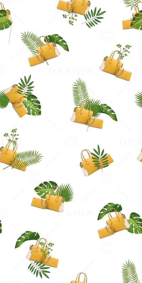 绿植树叶印花华亿平台图片