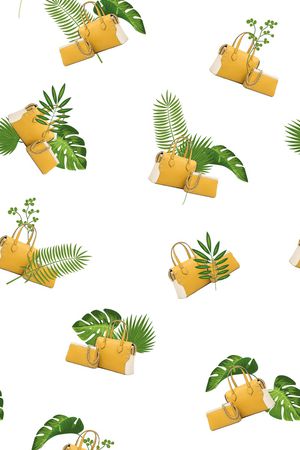 绿植树叶印花华亿平台图片