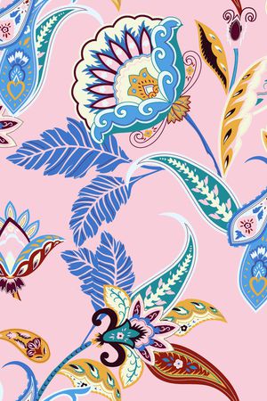 彩底花卉印花华亿平台图片