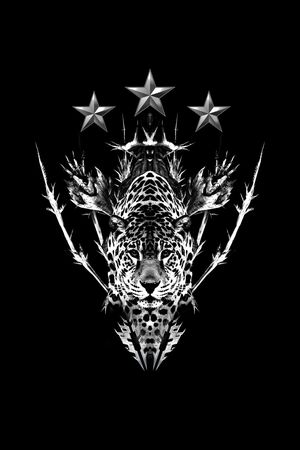 抽象印花华亿平台图片