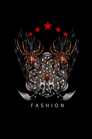 抽象印花华亿平台图片