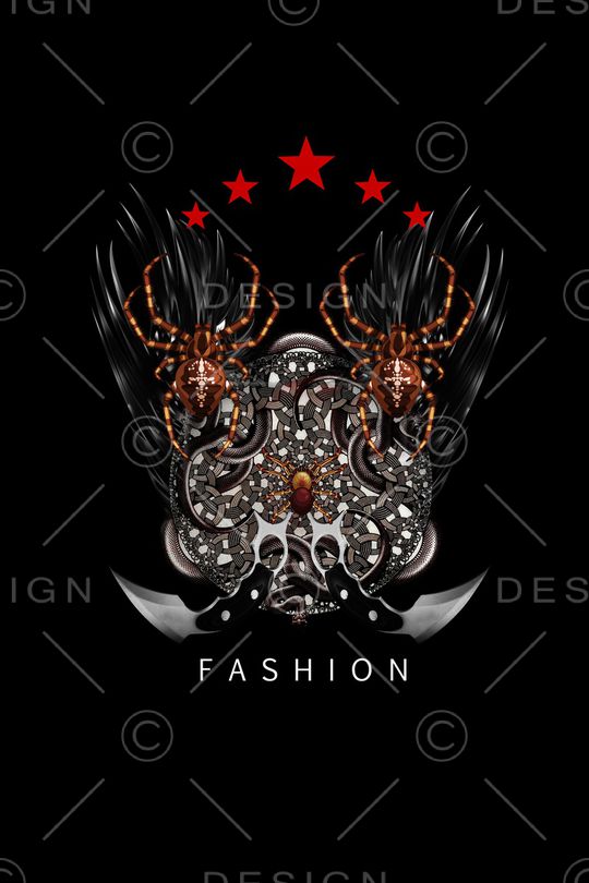 抽象印花华亿平台图片