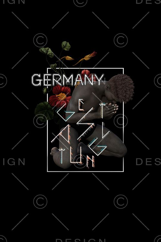 抽象印花华亿平台图片