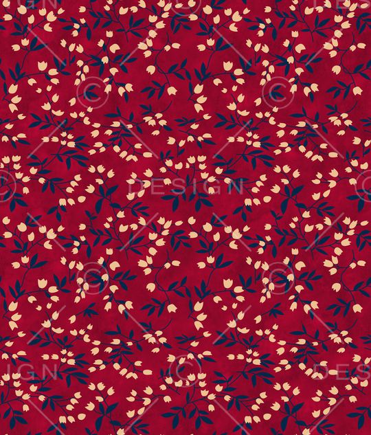 小碎花印花华亿平台图片