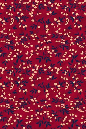 小碎花印花华亿平台图片