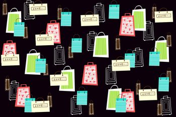 1033760-纸袋子-黑