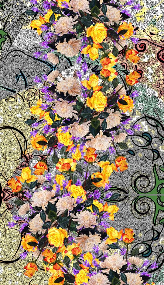 波西米亚印花华亿平台图片