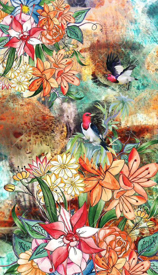 定位花印花华亿平台图片