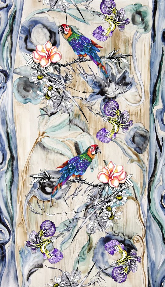 休闲印花华亿平台图片