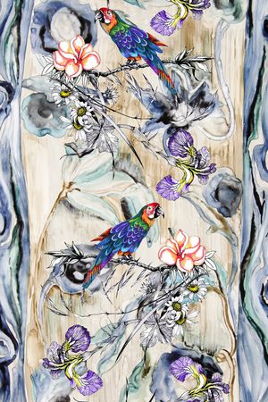 休闲印花华亿平台图片