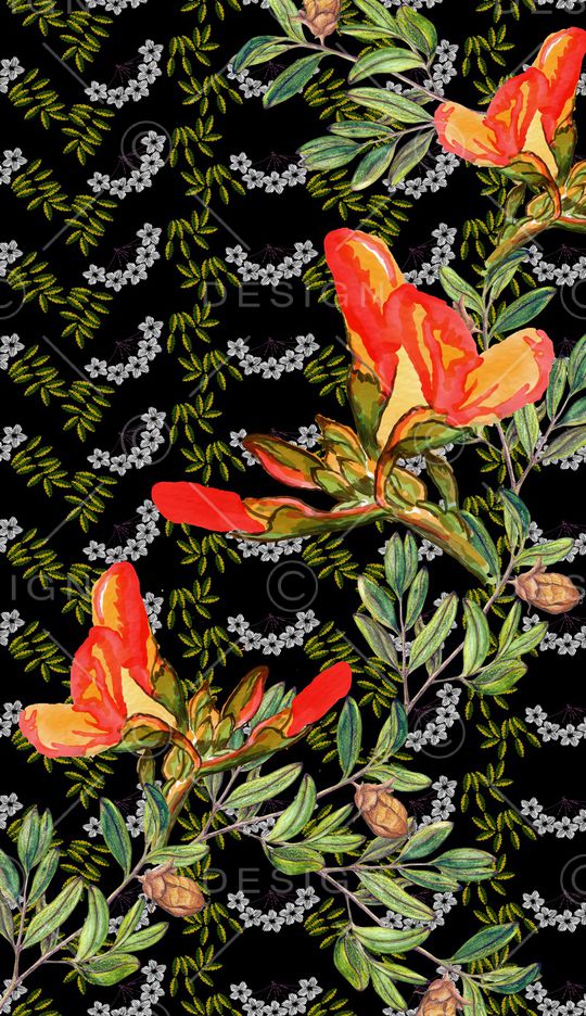 定位花印花华亿平台图片