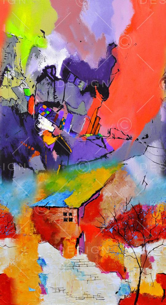 艺术印花华亿平台图片