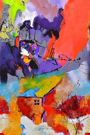 艺术印花华亿平台图片