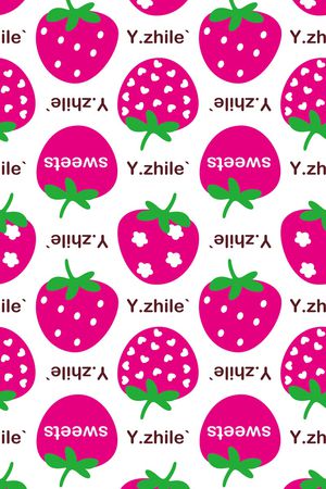 草莓印花华亿平台图片