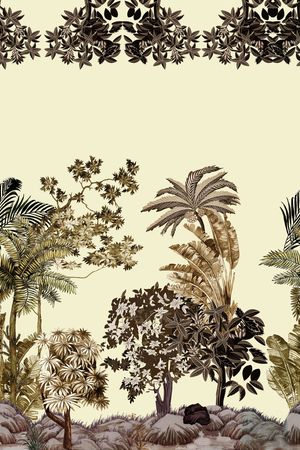 植物印花华亿平台图片