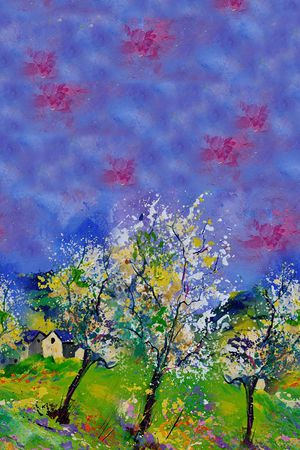 艺术印花华亿平台图片