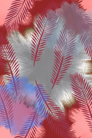 条纹印花华亿平台图片