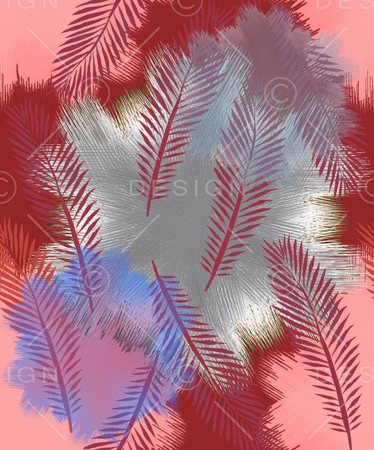 条纹印花华亿平台图片