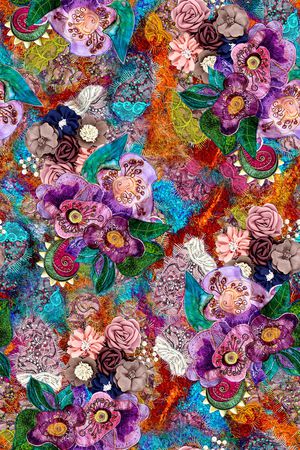 民族风印花华亿平台图片