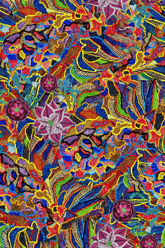 条纹印花华亿平台图片