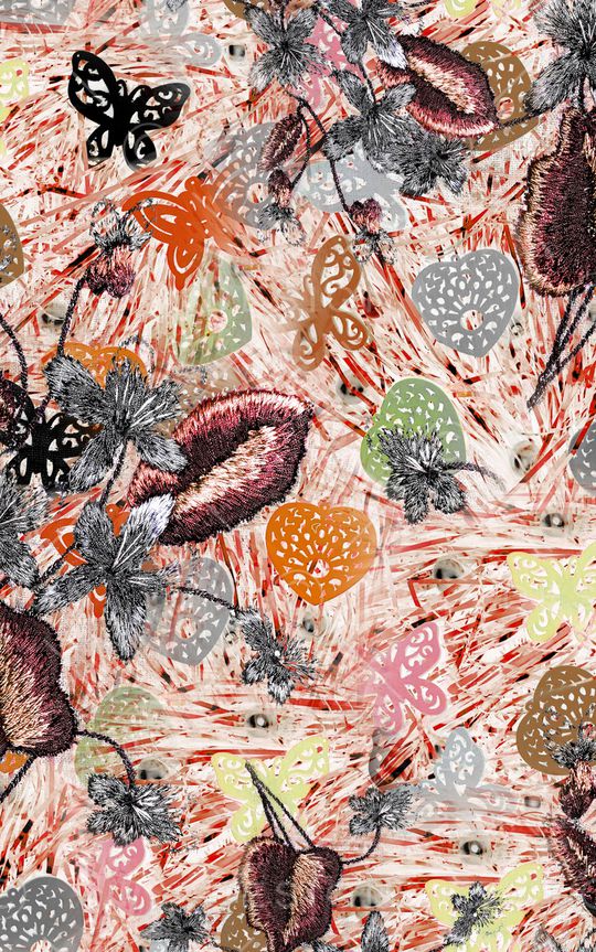 数码华亿平台印花华亿平台图片