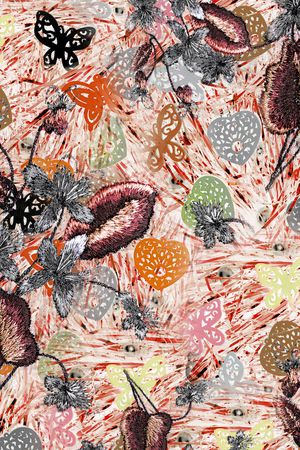 数码华亿平台印花华亿平台图片