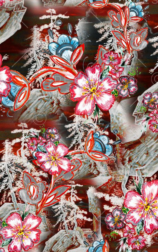 数码华亿平台印花华亿平台图片