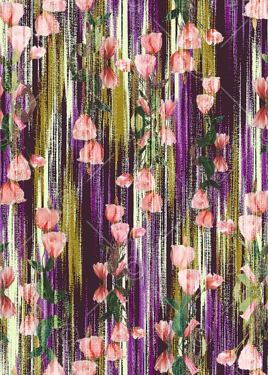 条纹印花华亿平台图片