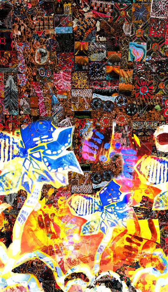 民族风印花华亿平台图片