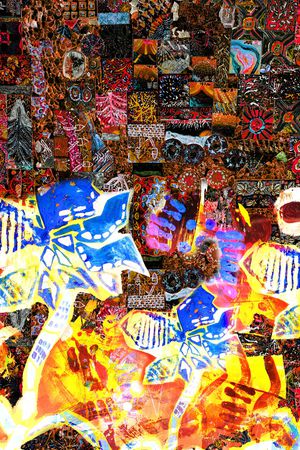 民族风印花华亿平台图片