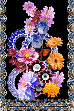 定位花印花华亿平台图片