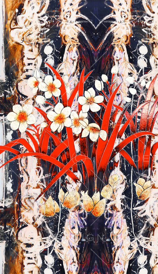 民族风印花华亿平台图片