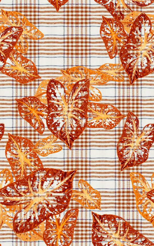 格子印花华亿平台图片