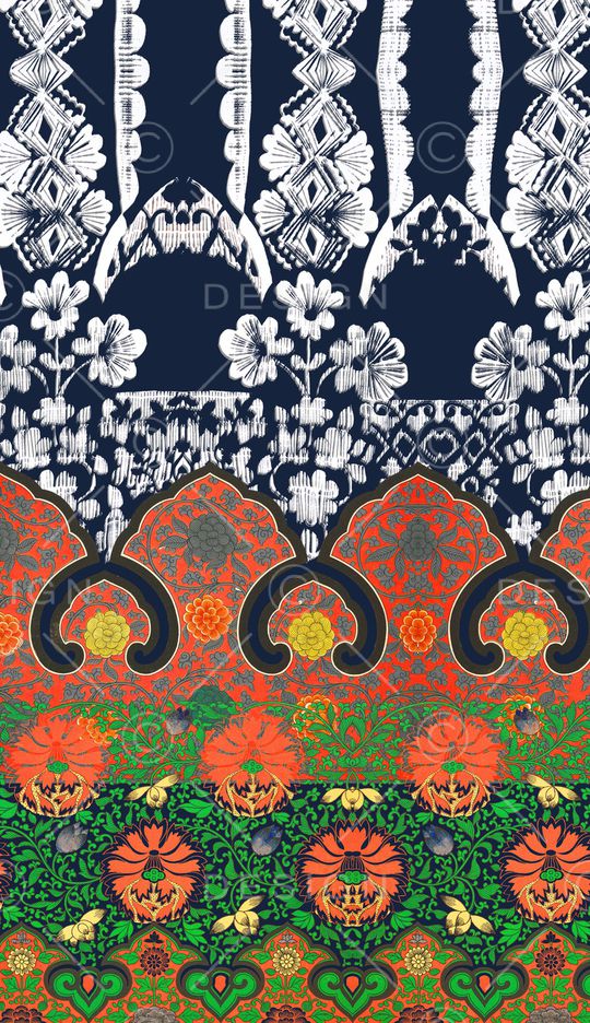 民族风印花华亿平台图片