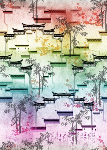 民族风印花华亿平台图片