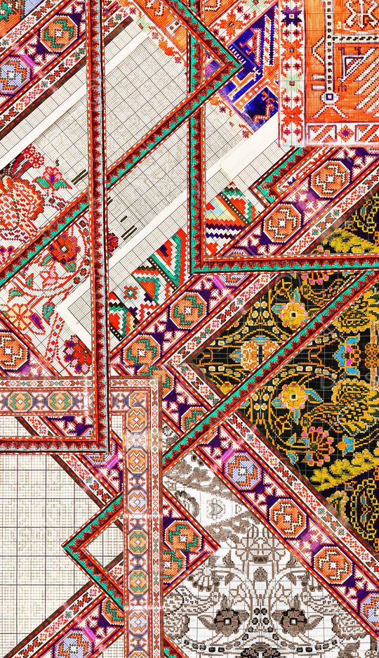 民族风印花华亿平台图片