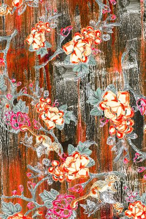 民族风印花华亿平台图片