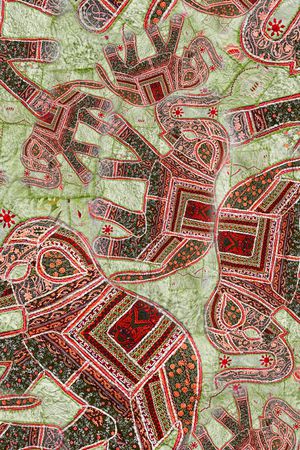 民族风印花华亿平台图片