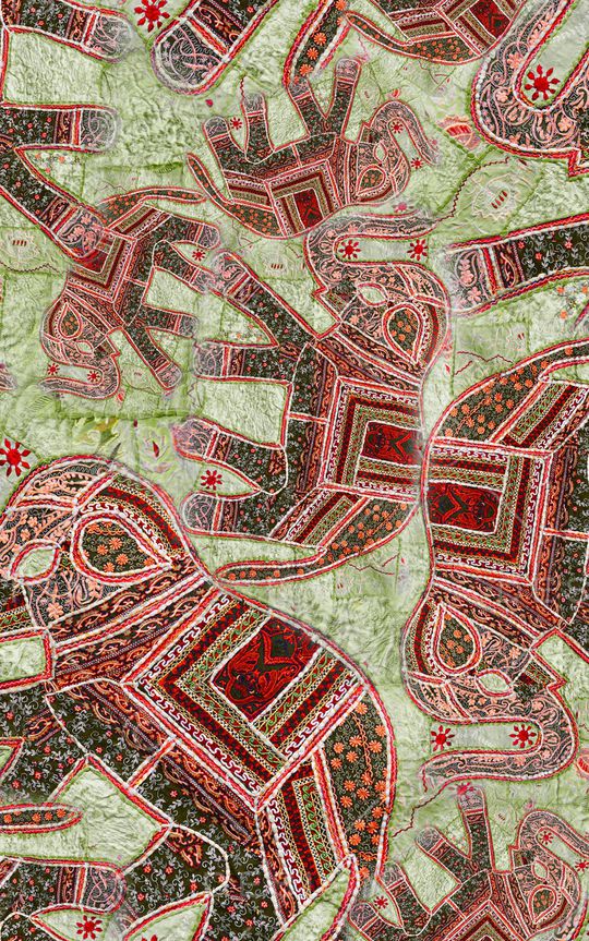 民族风印花华亿平台图片