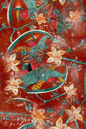 民族风印花华亿平台图片