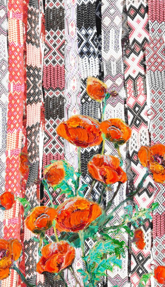 民族风印花华亿平台图片