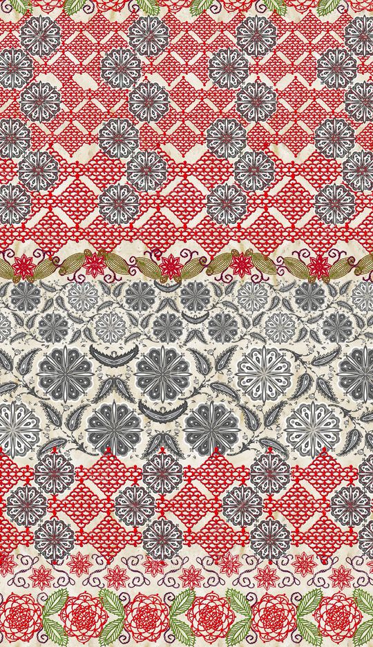 民族风印花华亿平台图片