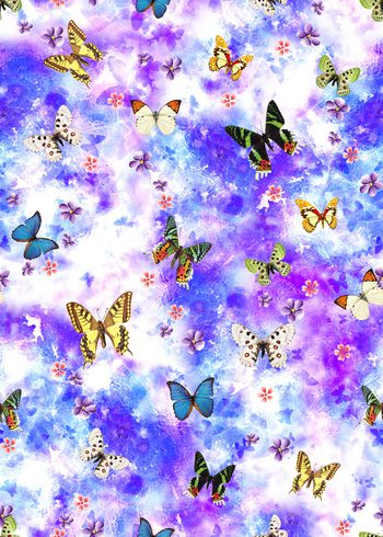 抽象印花华亿平台图片