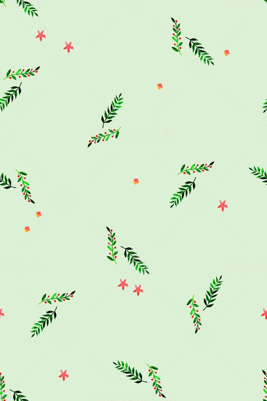 绿植树叶印花华亿平台图片