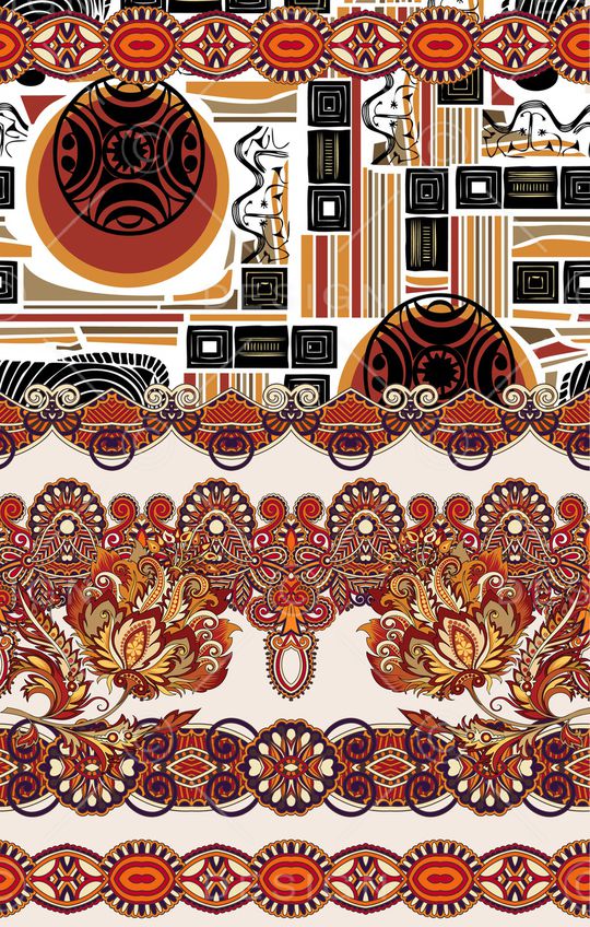 民族风印花华亿平台图片